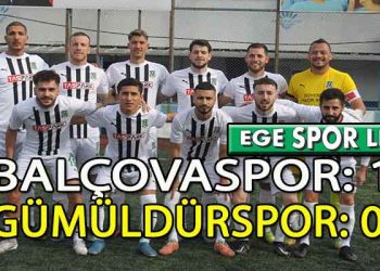 BALÇOVASPOR, TEK GOLLE 3 PUANI KAPTI