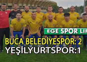 BUCA BELEDİYESPOR, ZORLU MAÇI KAZANMASINI BİLDİ