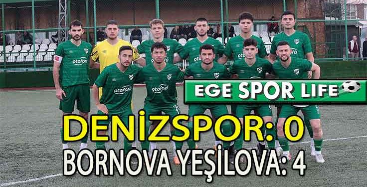 BORNOVA YEŞİLOVA’DAN RAHAT GALİBİYET