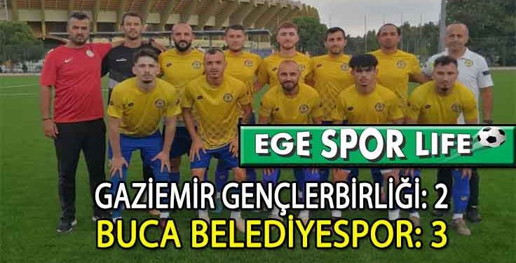 BUCA BELEDİYESPOR, GAZİEMİR’DEN 3 PUANLA DÖNMEYİ BAŞARDI