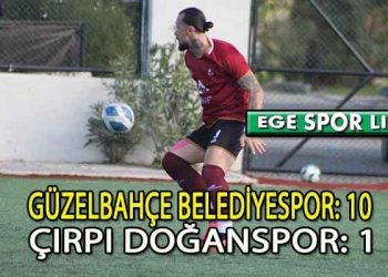 GÜZELBAHÇE’DEN GOL YAĞMURU