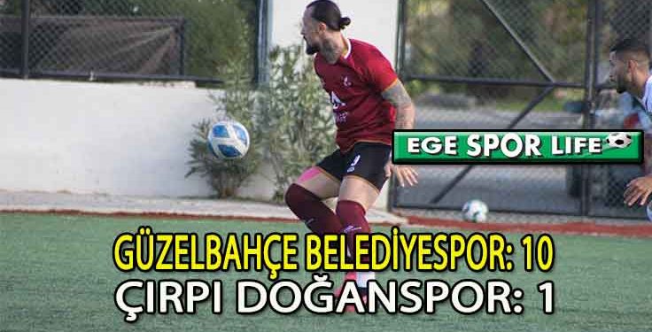 GÜZELBAHÇE’DEN GOL YAĞMURU