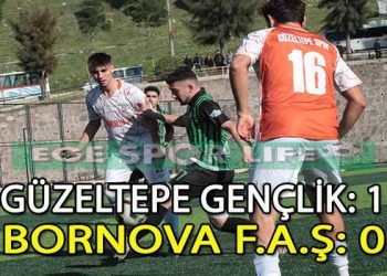 GÜZELTEPE GENÇLİK, TEK GOLLE 3 PUANI KAPTI