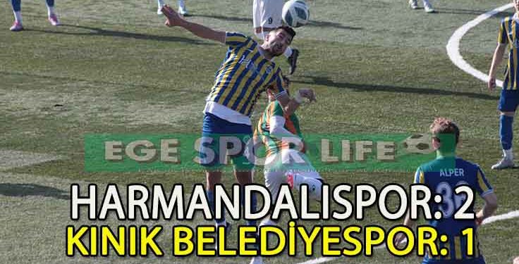 LİDER HARMANDALISPOR, KINIK ENGELİNİ AŞMASINI BİLDİ