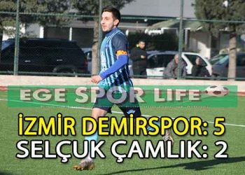 İZMİR DEMİRSPOR RAHAT KAZANDI 3 PUANI ALDI