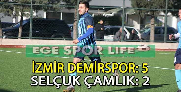 İZMİR DEMİRSPOR RAHAT KAZANDI 3 PUANI ALDI
