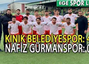 KINIK BELEDİYESPOR, GÜÇLÜ RAKİBİNDEN 3 PUAN ALMASINI BİLDİ