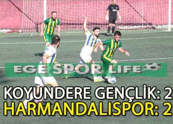 KOYUNDERE GENÇLİK, LİDER HARMANDALISPOR’DAN 1 PUAN ALDI