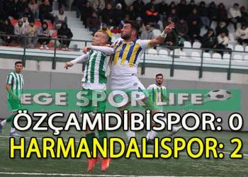 LİDER HARMANDALISPOR, ZORLANDIĞI MAÇI KAZANMASINI BİLDİ