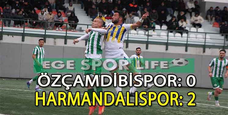 LİDER HARMANDALISPOR, ZORLANDIĞI MAÇI KAZANMASINI BİLDİ