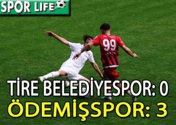 KÜÇÜK MENDERES DERBİSİNİ KAZANAN ÖDEMİŞSPOR OLDU