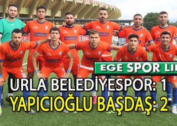 YAPICIOĞLU BAŞDAŞ, URLA’DAN 3 PUANLA DÖNDÜ