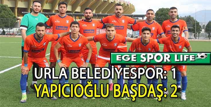 YAPICIOĞLU BAŞDAŞ, URLA’DAN 3 PUANLA DÖNDÜ
