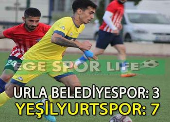 YEŞİLYURTSPOR, URLA’DAN ZAFERLE DÖNDÜ