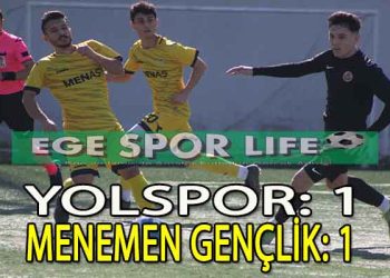 YOLSPOR, 1 PUANI ZORLA ALDI