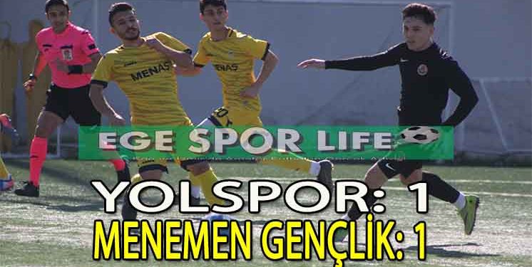 YOLSPOR, 1 PUANI ZORLA ALDI