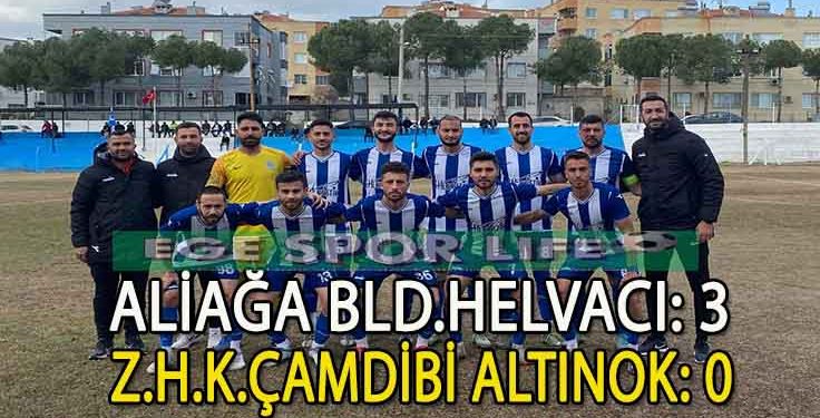 ALİAĞA HELVACI, ŞAMPİYONLUK İÇİN SON VİRAJA GİRDİ
