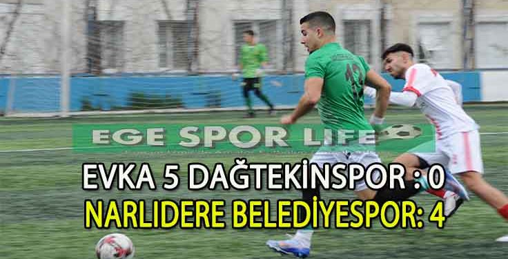 NARLIDERE İLK HAFTADA LİDERLİK KOLTUĞUNU KAPTI