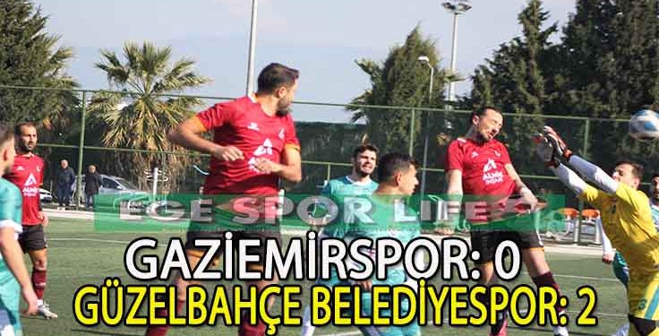 GÜZELBAHÇE BELEDİYESPOR, PLAY-OUT’LAR İÇİN AVANTAJ ELDE ETTİ