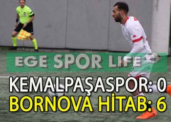 BORNOVA HİTAB SEZONUN SON MAÇINI FARKLI KAZANDI