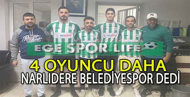 NARLIDERE BELEDİYESPOR’DA İMZALAR DEVAM ETTİ.