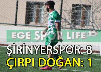 ŞİRİNYERSPOR’DAN GOLLÜ GALİBİYET