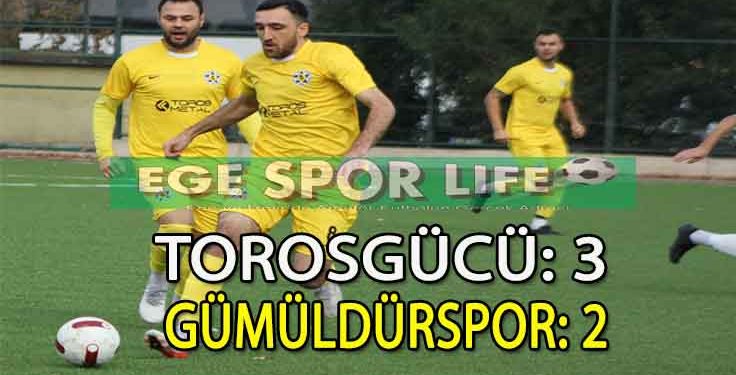 TOROSGÜCÜ, ZORLU MAÇI KAZANARAK 3 PUANI HANESİNE EKLEDİ