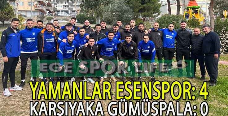 YAMANLAR ESEN’DEN NET GALİBİYET