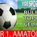İZMİR BÜLENT TOPRAK ÇELİK 1 AMATÖR LİG HAFTA SONU MAÇ PROGRAMI