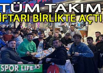 BALÇOVA BELEDİYE TERMAL, İFTARDA BULUŞTU