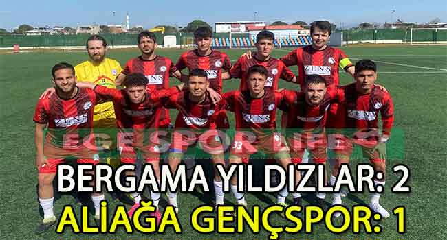 BERGAMA YILDIZLAR LİGE 3 PUANLA BAŞLADI