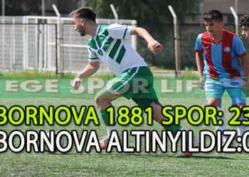 BORNOVA 1881’DEN GOL ŞOV