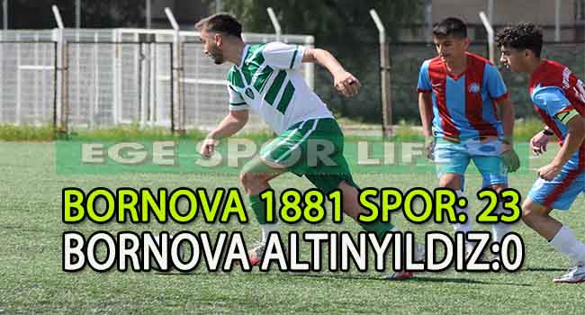BORNOVA 1881’DEN GOL ŞOV