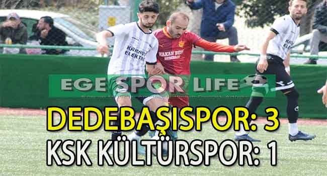 DEDEBAŞISPOR, ZORLU RAKİBİNİ GEÇMESİNİ BİLDİ