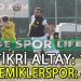 ŞEMİKLERSPOR, USTA AYAKLARI İLE SONUCA GİTTİ