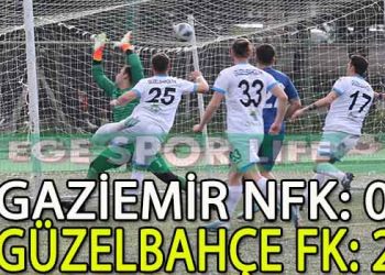 GÜZELBAHÇE FK, ZORLU DEPLASMANDAN 3 PUANLA DÖNDÜ