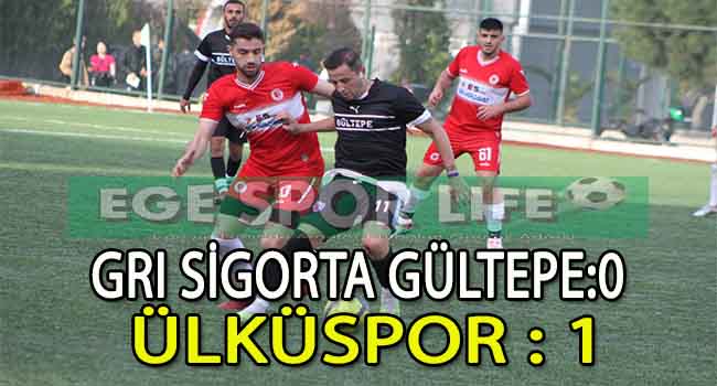 ÜLKÜSPOR TEK GOLLE 3 PUANI KAPTI