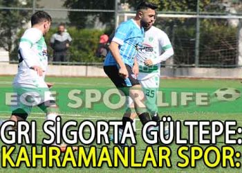 GRI SİGORTA GÜLTEPESPOR FARKLI KAZANDI VE 3 PUANI ALDI