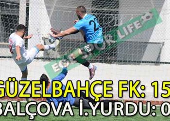 GÜZELBAHÇE FK, FARKLI KAZANDI VE LİDERLİK KOLTUĞUNA OTURDU