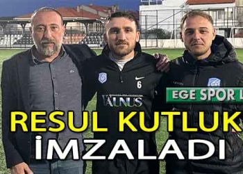 GÜZELBAHÇE FK, RESUL KUTLUK’U RENKLERİNE BAĞLADI