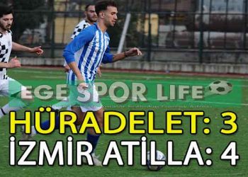İZMİR ATİLLA ZORDA OLSA 3 PUANI ALDI