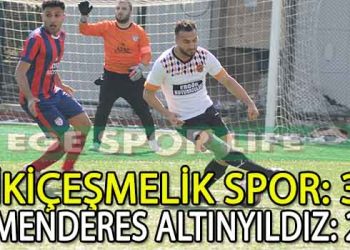 İKİÇEŞMELİKSPOR, ZORLU MAÇTAN GALİP AYRILDI