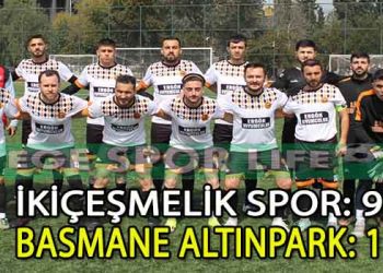 LİDER İKİÇEŞMELİK’TEN GOL ŞOV