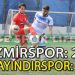 İZMİRSPOR, BAYINDIR ENGELİNİ İLK YARIDA BULDUĞU GOLLERLE AŞTI