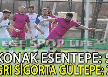 KONAK ESENTEPE 3 PUANI 5 GOLLE ALDI
