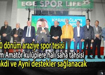 KARABAĞLAR GENÇYILDIZ, MEHMET SADIK TUNÇ’U AĞIRLADI