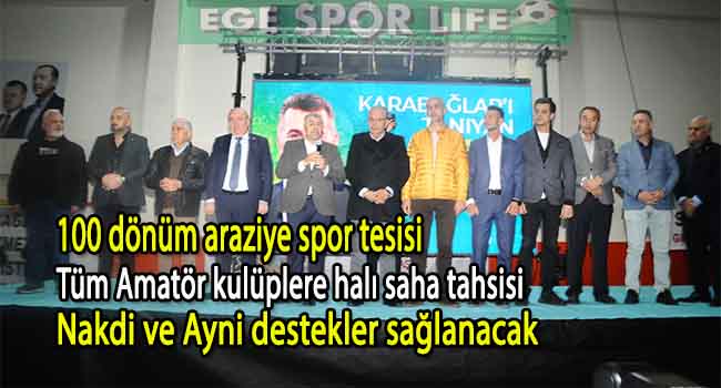 KARABAĞLAR GENÇYILDIZ, MEHMET SADIK TUNÇ’U AĞIRLADI
