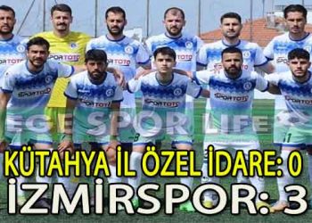 İZMİRSPOR, KÜTAHYA’DAN 3 PUANLA DÖNDÜ