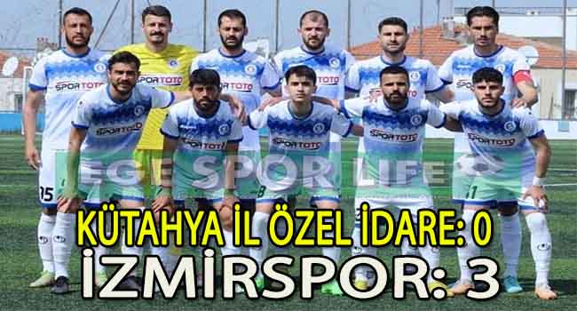 İZMİRSPOR, KÜTAHYA’DAN 3 PUANLA DÖNDÜ