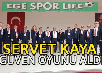 İZMİR SAHA KOMİSERLERİ, SERVET KAYA İLE YOLA DEVAM DEDİ
